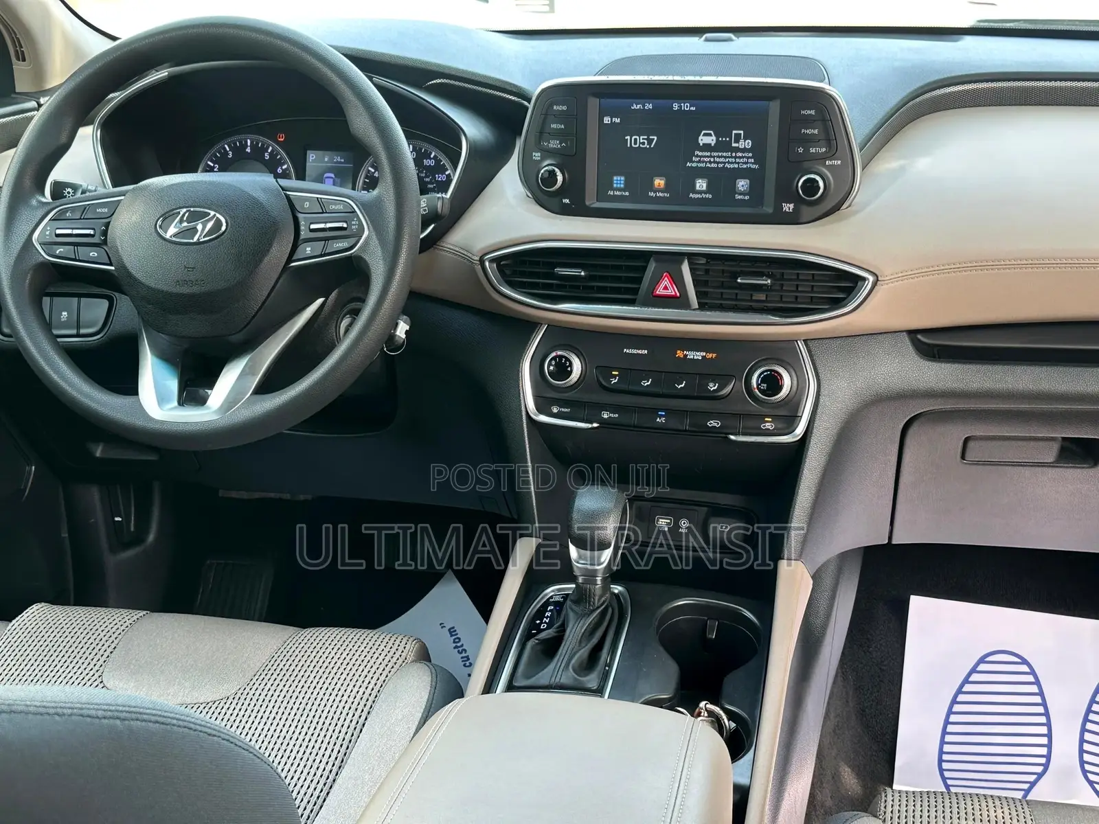 Hyundai Santa Fe SEL 2.4 FWD 2020 Black
