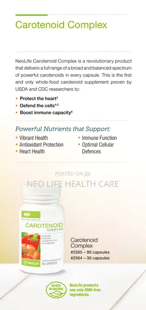 Carotenoid Complex 30caps - For Immune Boost
