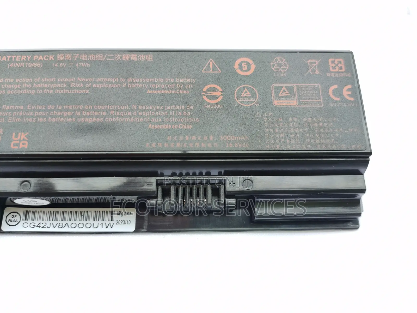 Nh50bat-4 Laptop Battery for Thunderobot Plus 911mp 911mt 911me 51wh