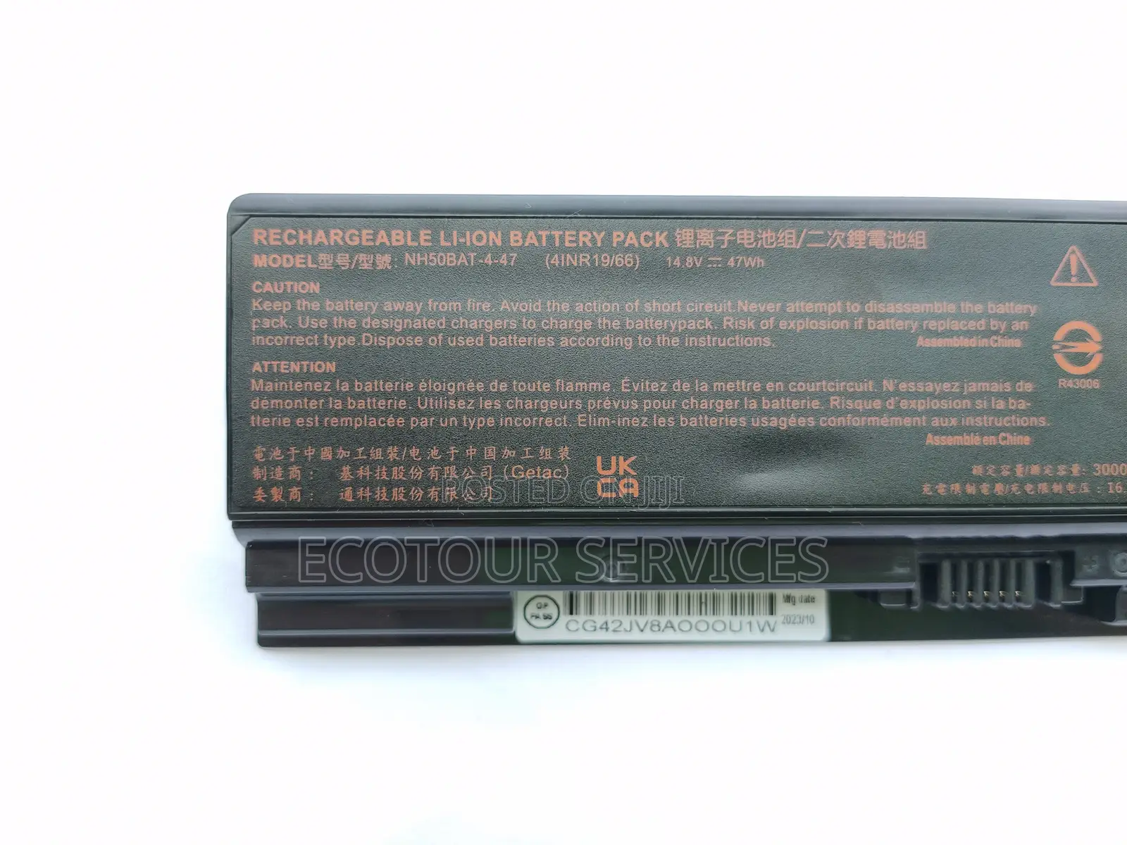 Nh50bat-4 Laptop Battery for Thunderobot Plus 911mp 911mt 911me 51wh
