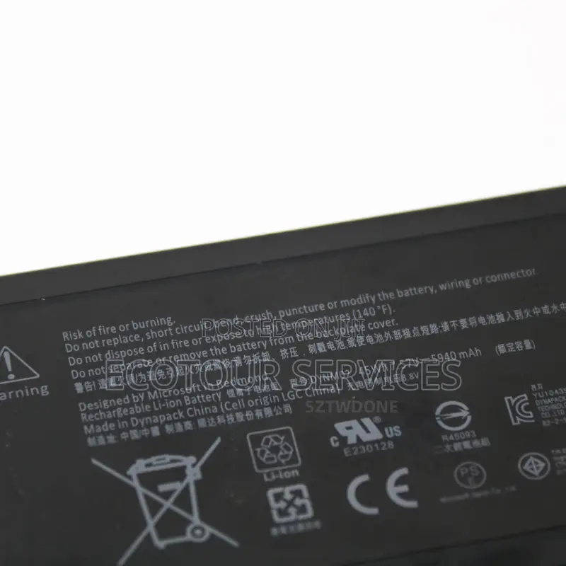 G3hta038h Dynm02 Laptop Battery for Microsoft Surface Pro 5 1796,Pro 6