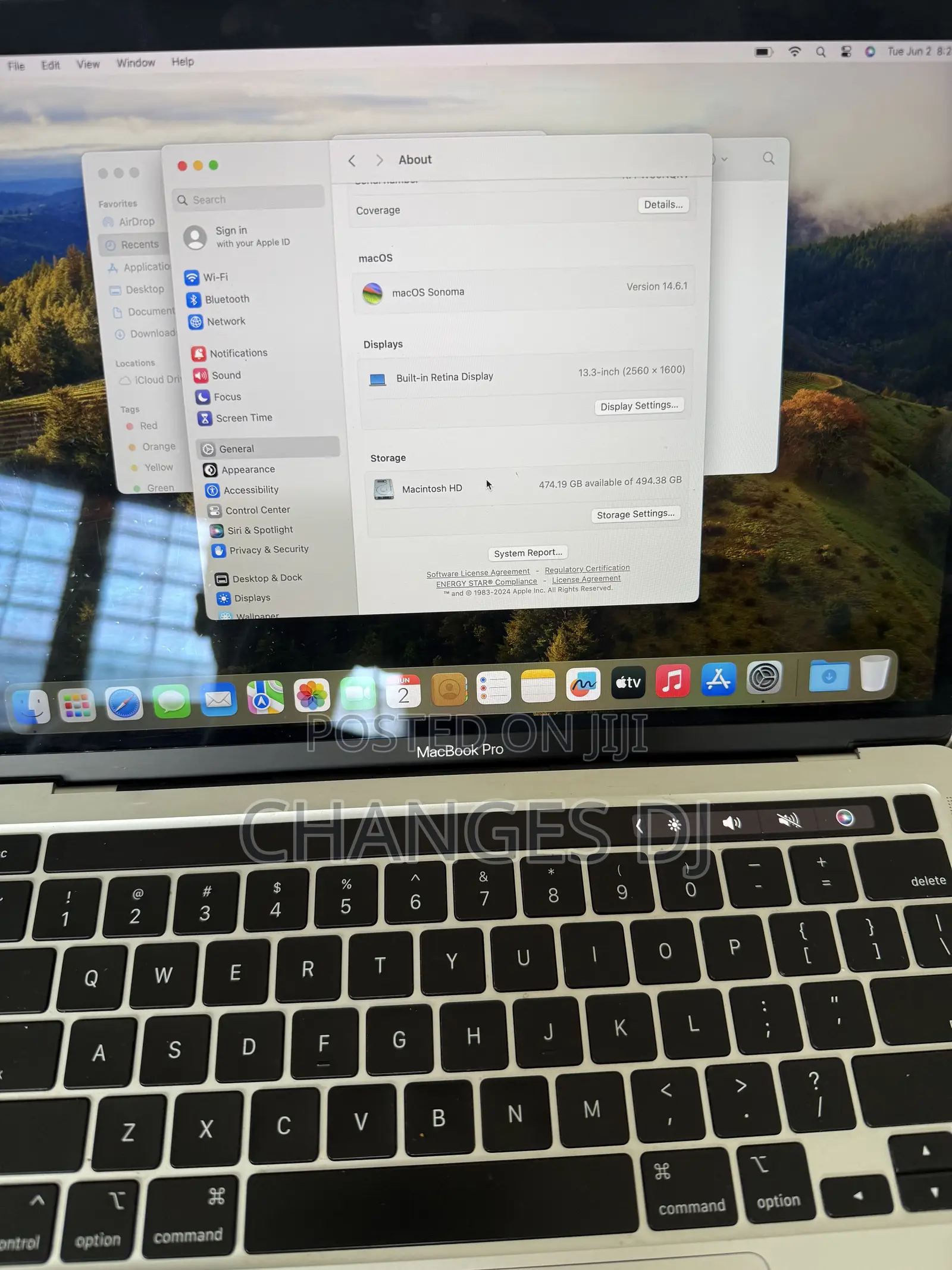 Laptop Apple MacBook Pro 2022 M2 8GB Apple M2 SSD 512GB