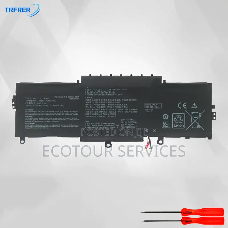 C31n1811 Laptop Battery For Asus Zenbook Ux433fa-a5045t A5085t A5128r