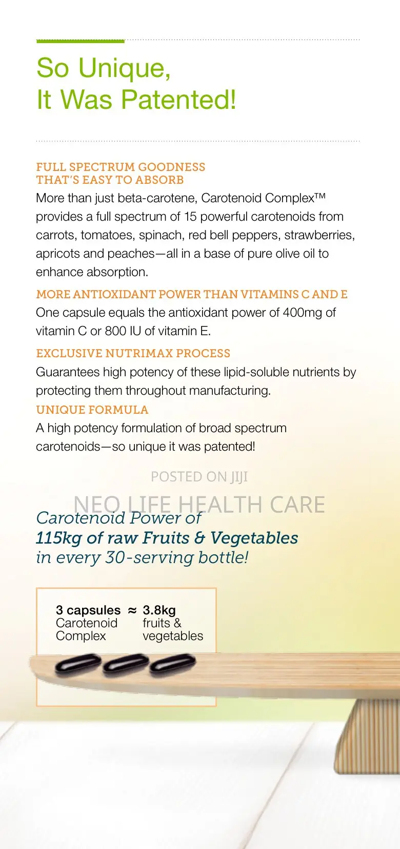 Carotenoid Complex - For Immune Boost 90caps
