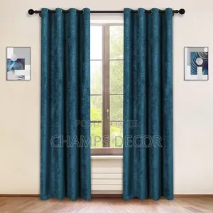Quality Plain Blackout Curtains (Width 4.5 Feet /Length 8.5 Feet)