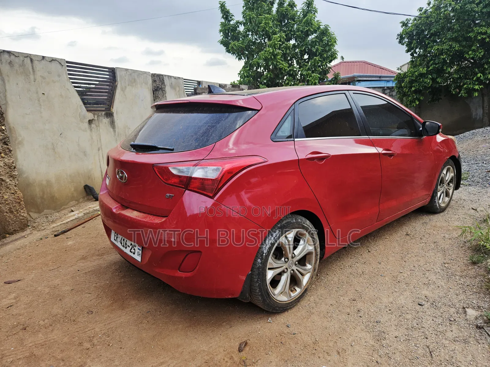 Hyundai Elantra 2014 Red