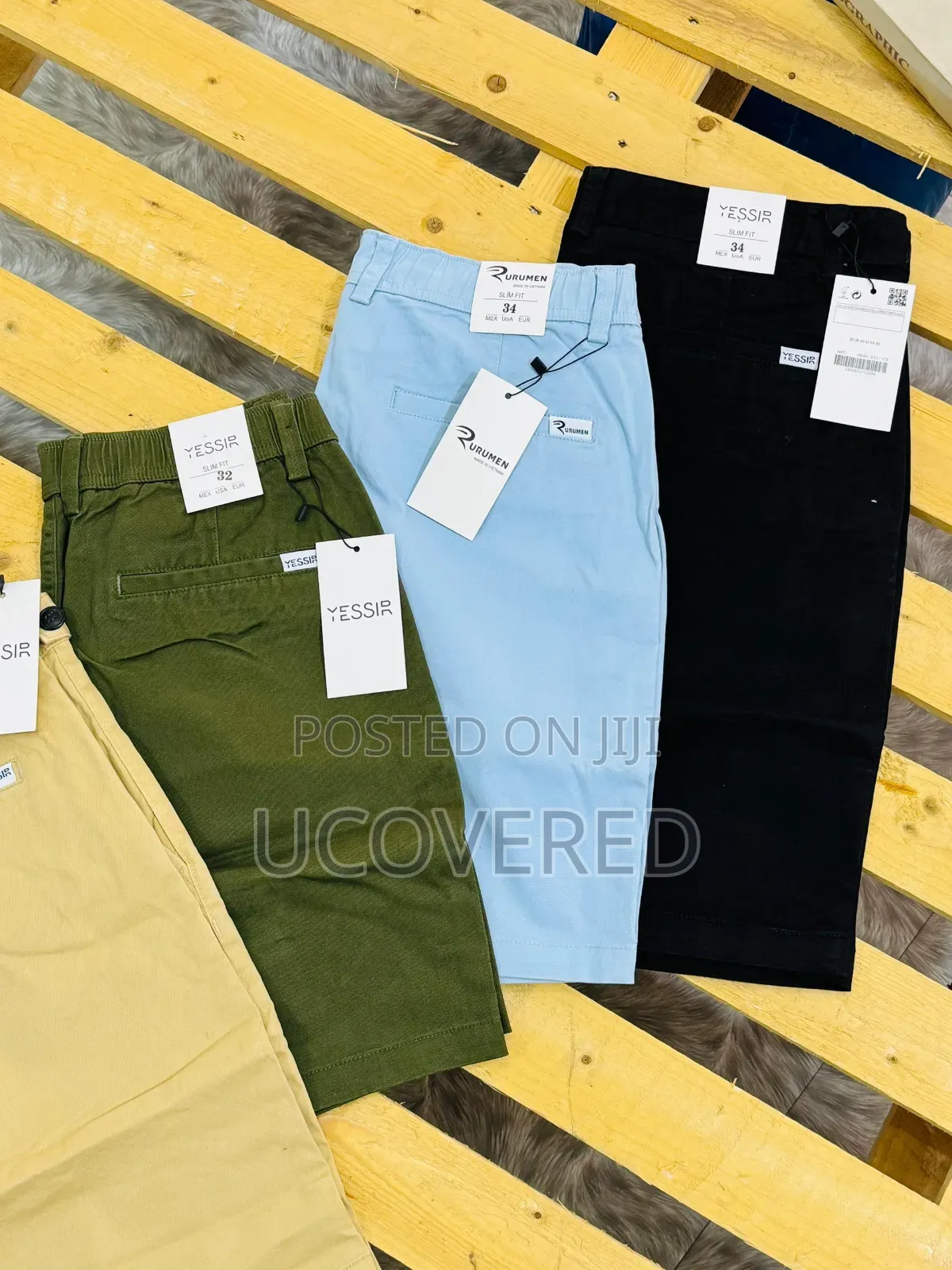 Yessir Slim Fit Shorts