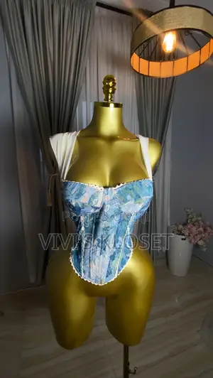 Vexica Women Fashion Bustier Crop Top, Featuring Off-shoulder Neckline