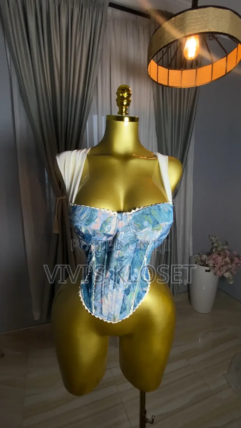 Vexica Women Fashion Bustier Crop Top, Featuring Off-shoulder Neckline