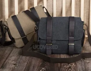 Canvas Messenger Bag