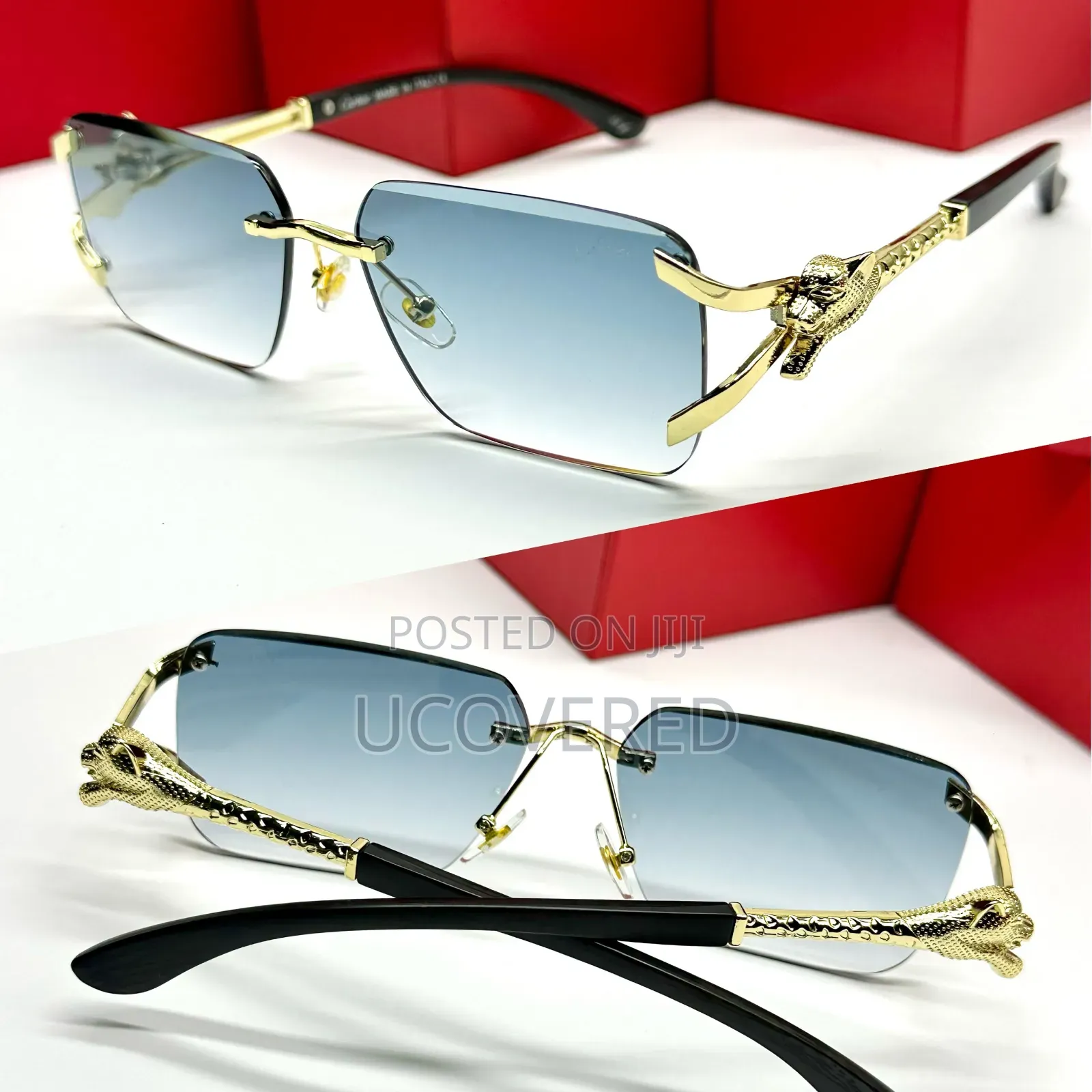 Cartier Rimless Sunglasses