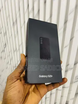 New Samsung Galaxy S23+ 256 GB Black