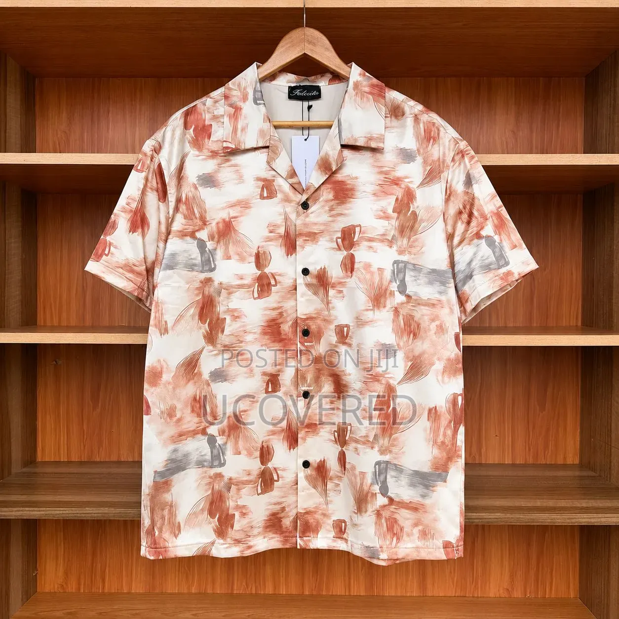 Branded Relaxed Fit Resort Shirts