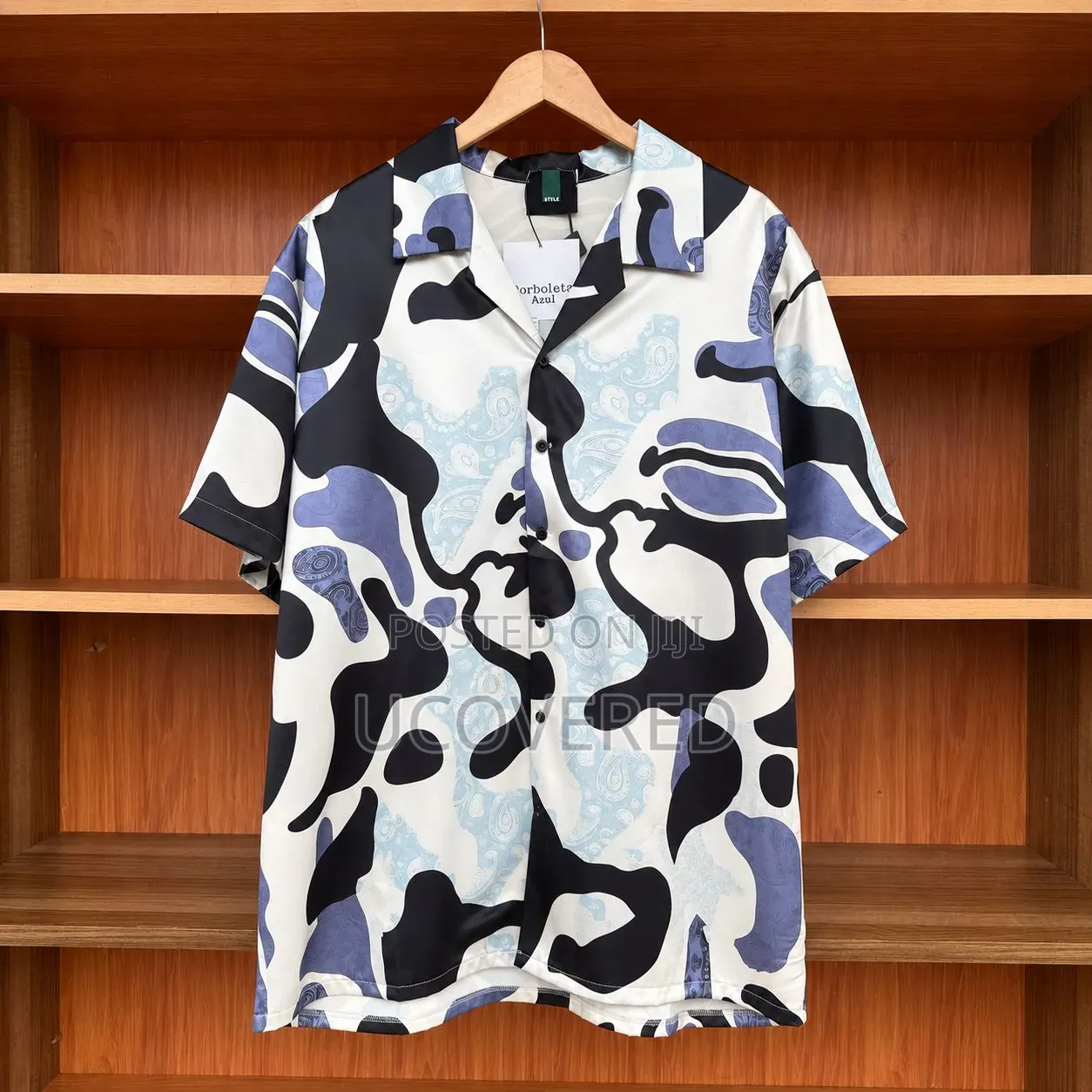 Branded Relaxed Fit Resort Shirts