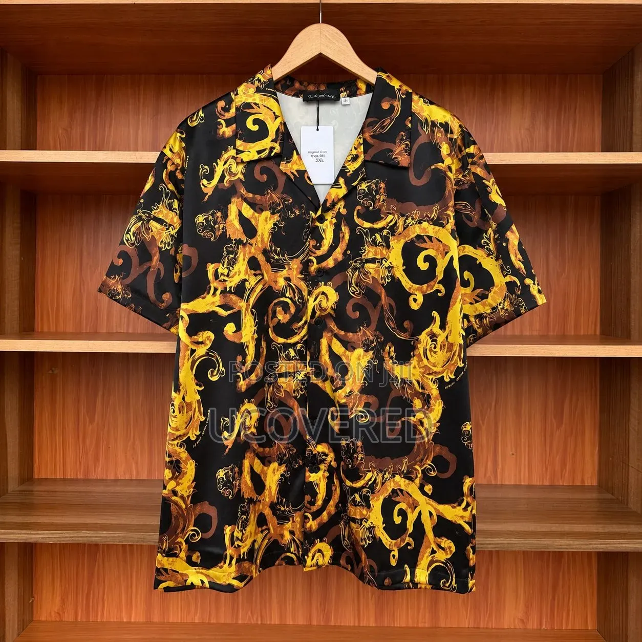 Branded Relaxed Fit Resort Shirts