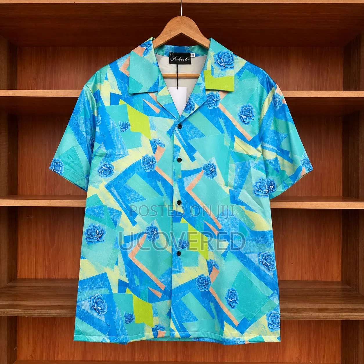 Branded Relaxed Fit Resort Shirts