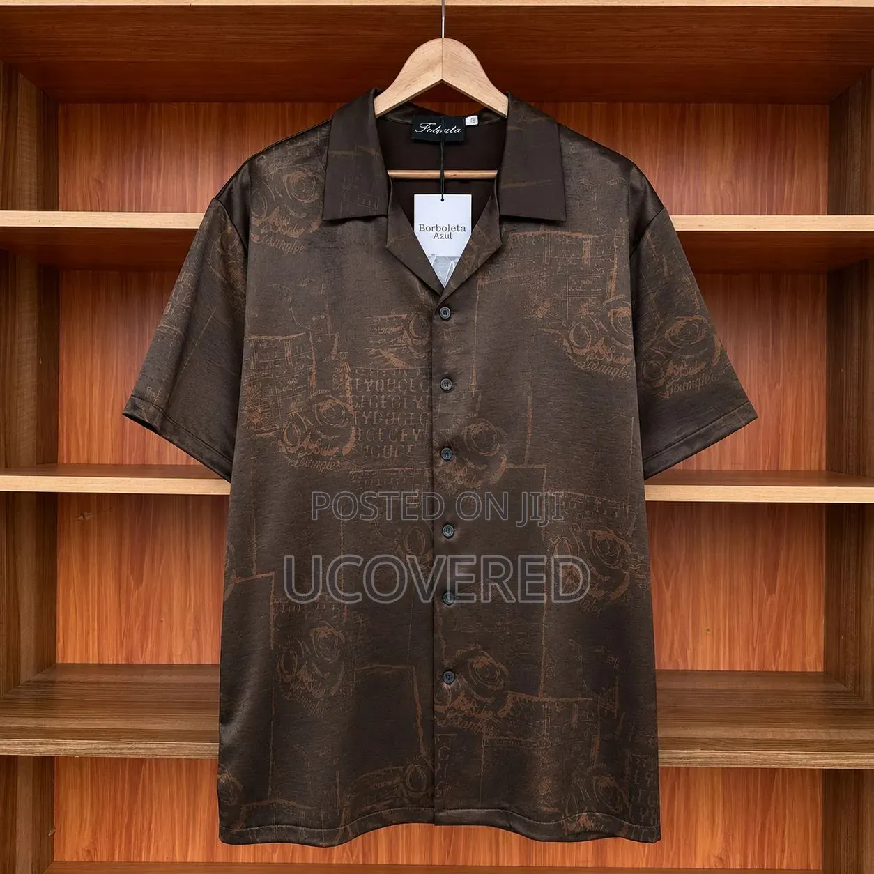 Branded Relaxed Fit Resort Shirts