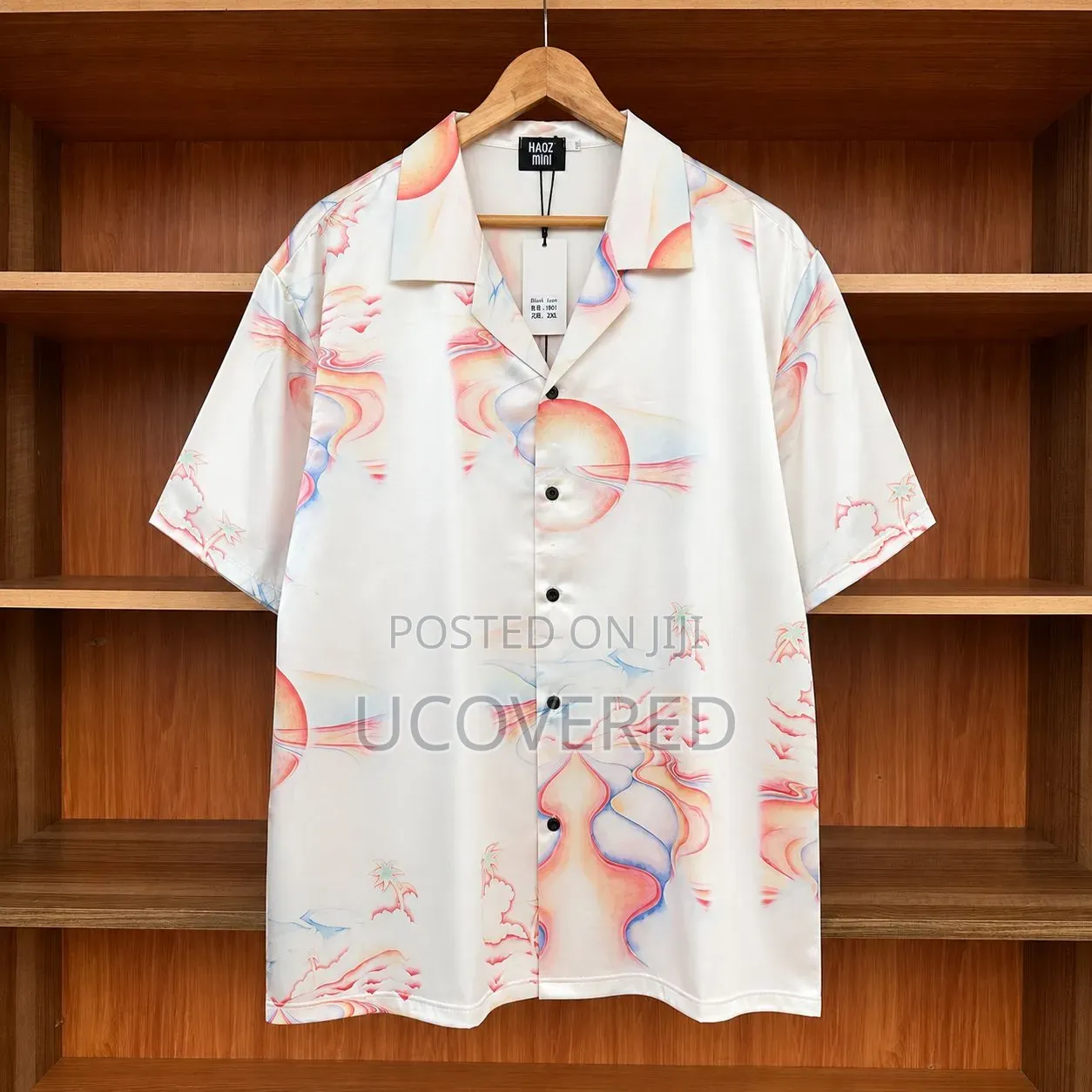 Branded Relaxed Fit Resort Shirts