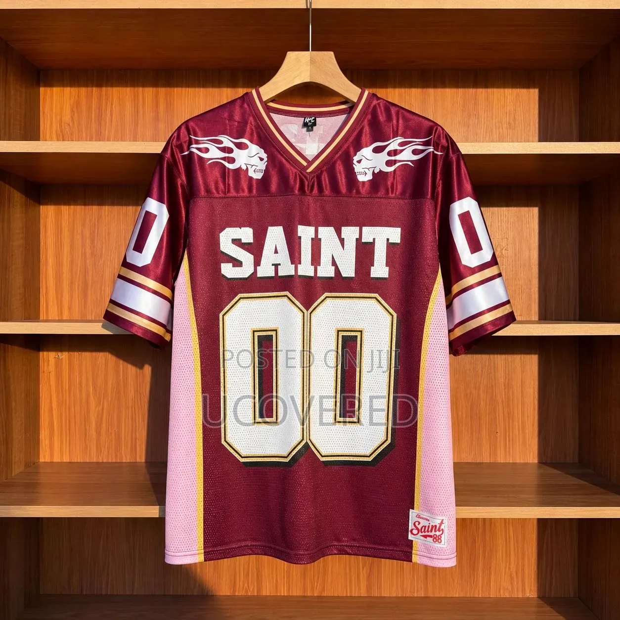 Saint Culture Retro-Style Oversize Jerseys
