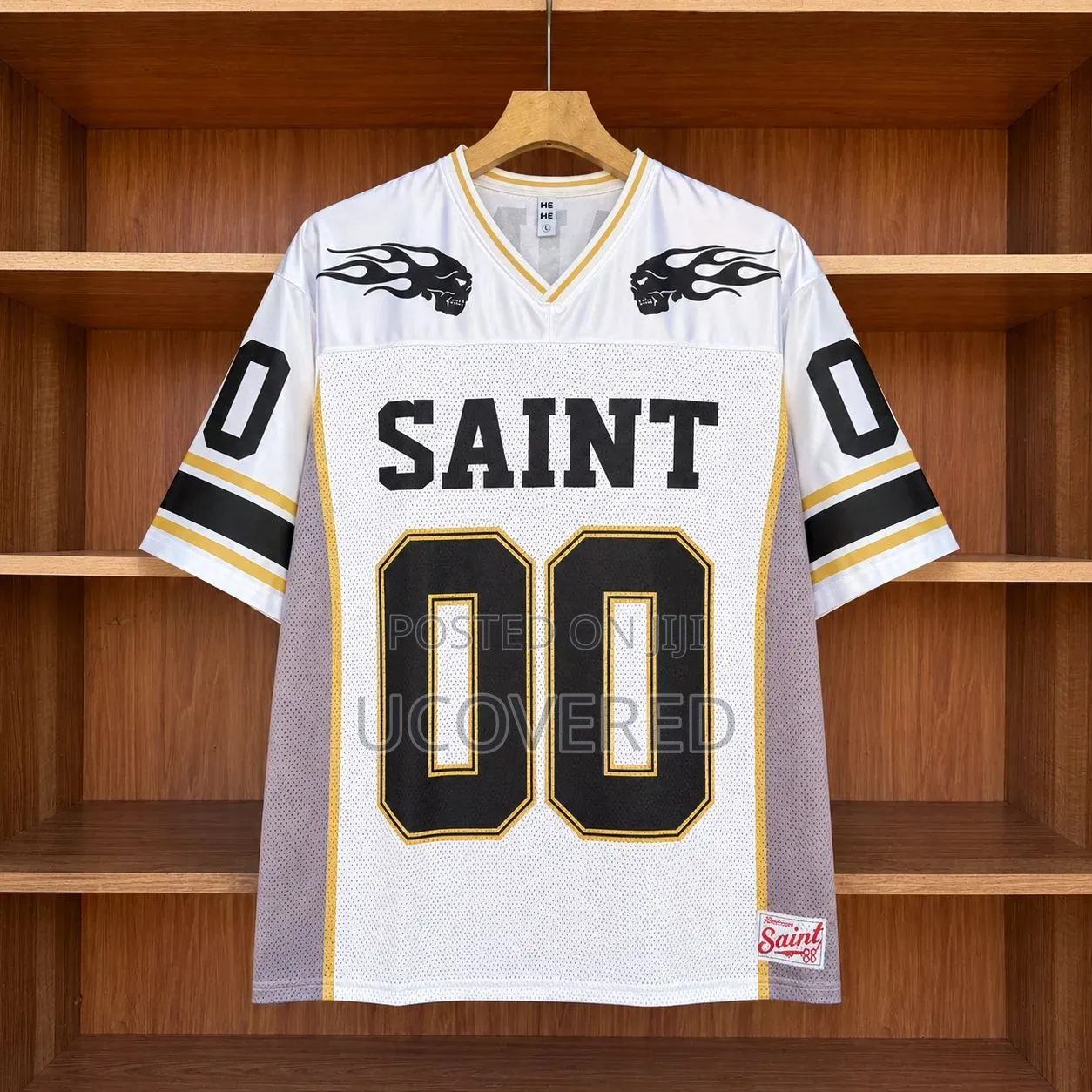 Saint Culture Retro-Style Oversize Jerseys