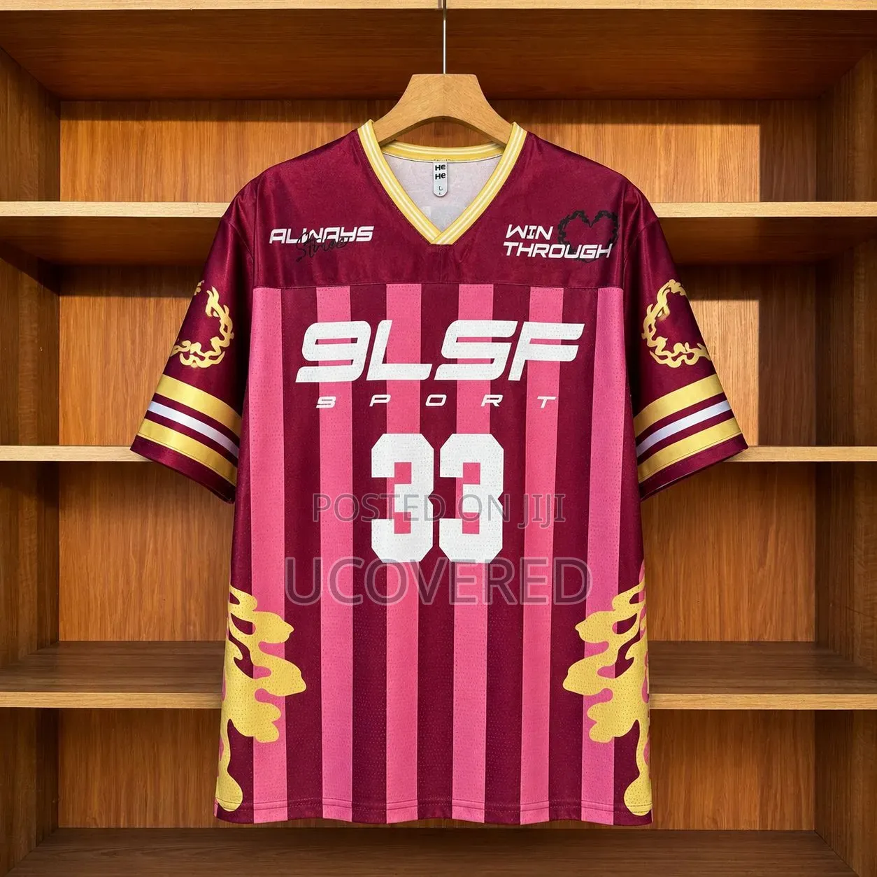 Saint Culture Retro-Style Oversize Jerseys