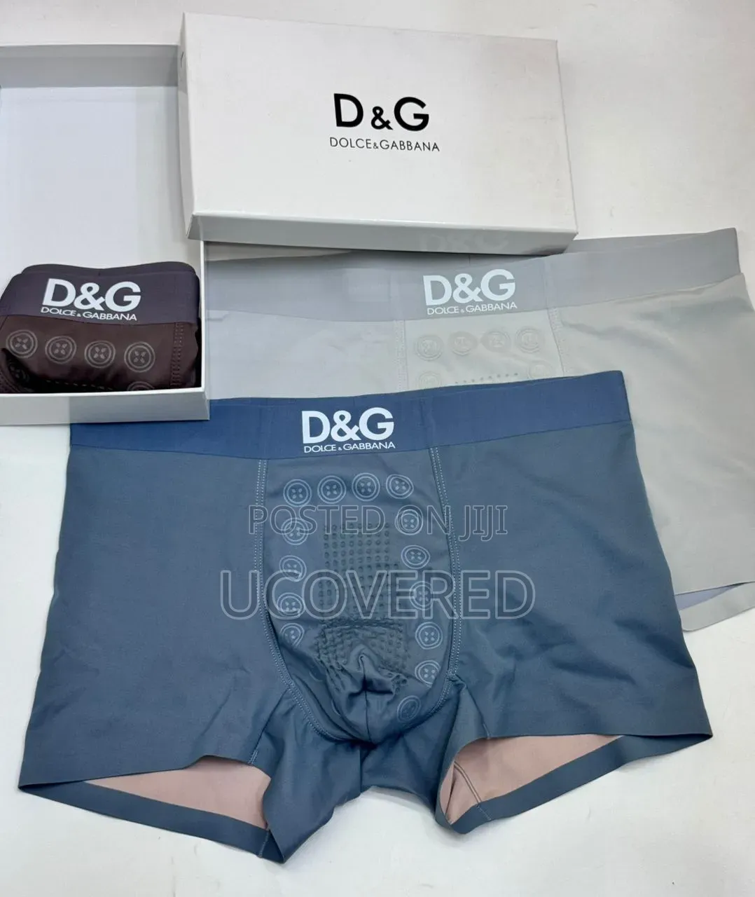 Luxury-Branded Designer Boxer Silicone Briefs