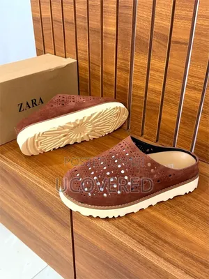Zara Perforated Mule Flat