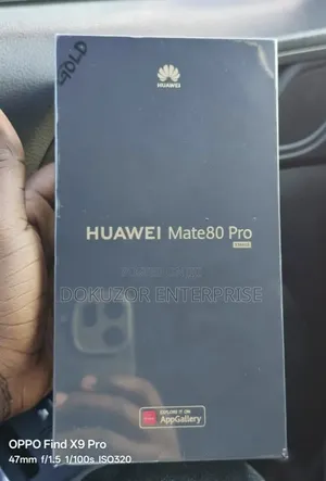 New Huawei Mate 80 Pro 5G 512 GB Gold