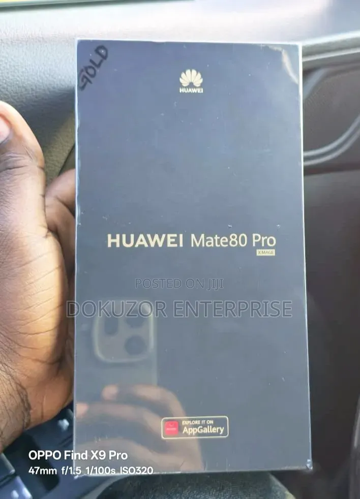New Huawei Mate 80 Pro 5G 512 GB Gold
