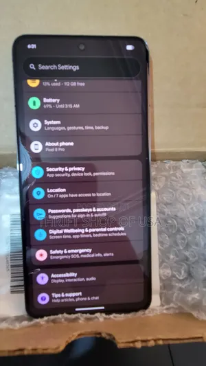 Google Pixel 8 Pro 128 GB Black
