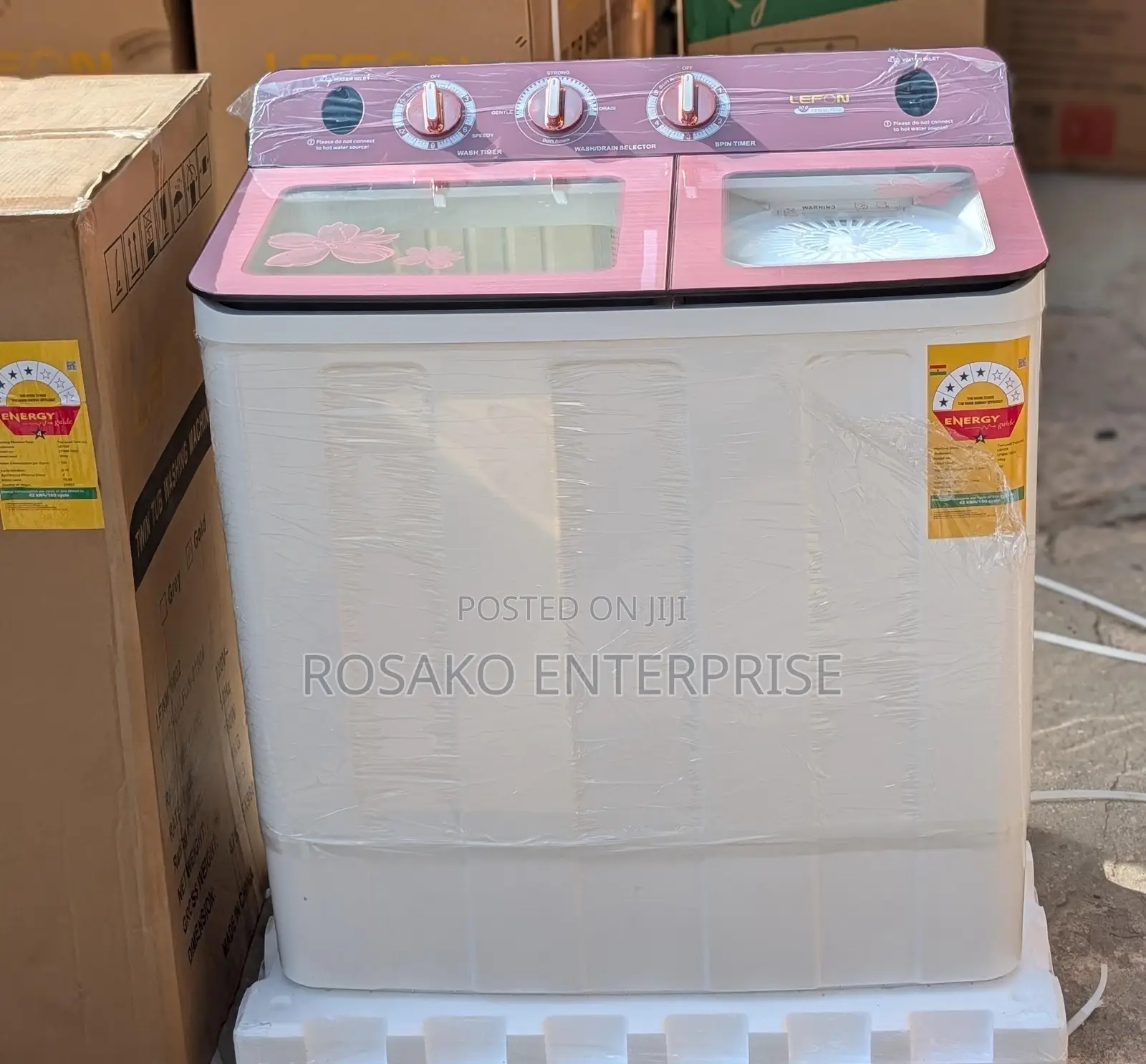 Lefon 10kg Twin Tub Semi Automatic Washing Machine *Ghc2350*