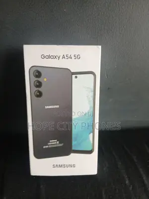 New Samsung Galaxy A54 5G 256 GB Black