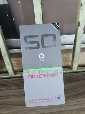 New Infinix Note 50s 256 GB Black