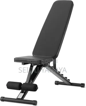 Adjustable Workout Weight Bench a Foldable and Padded Leg Rollers.