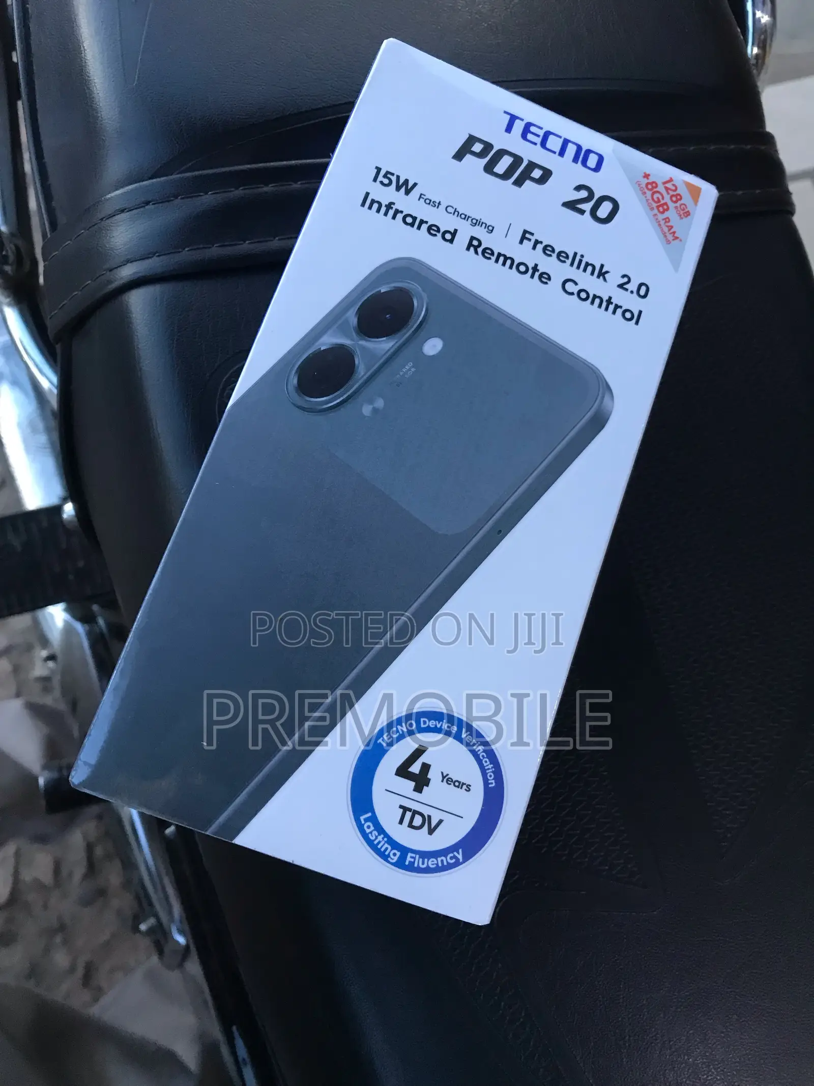 New Tecno Pop 20 128 GB Black