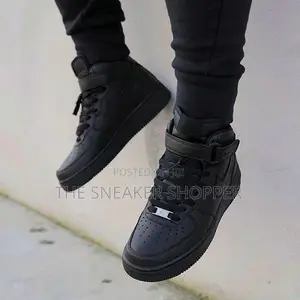 Nike Airforce One Long Black Neck Original