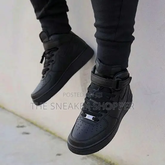 Nike Airforce One Long Black Neck Original