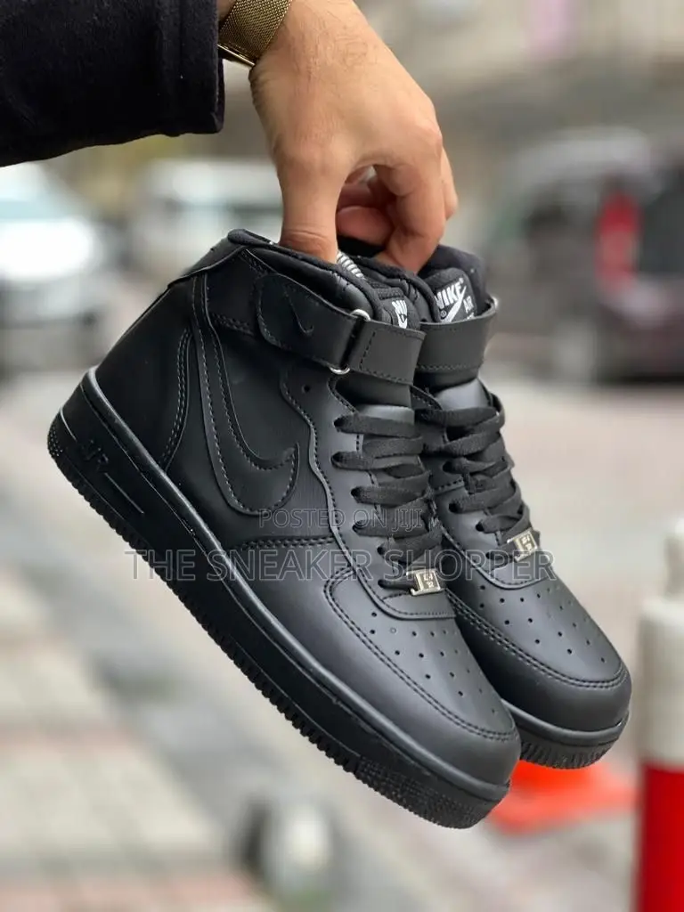 Nike Airforce One Long Black Neck Original