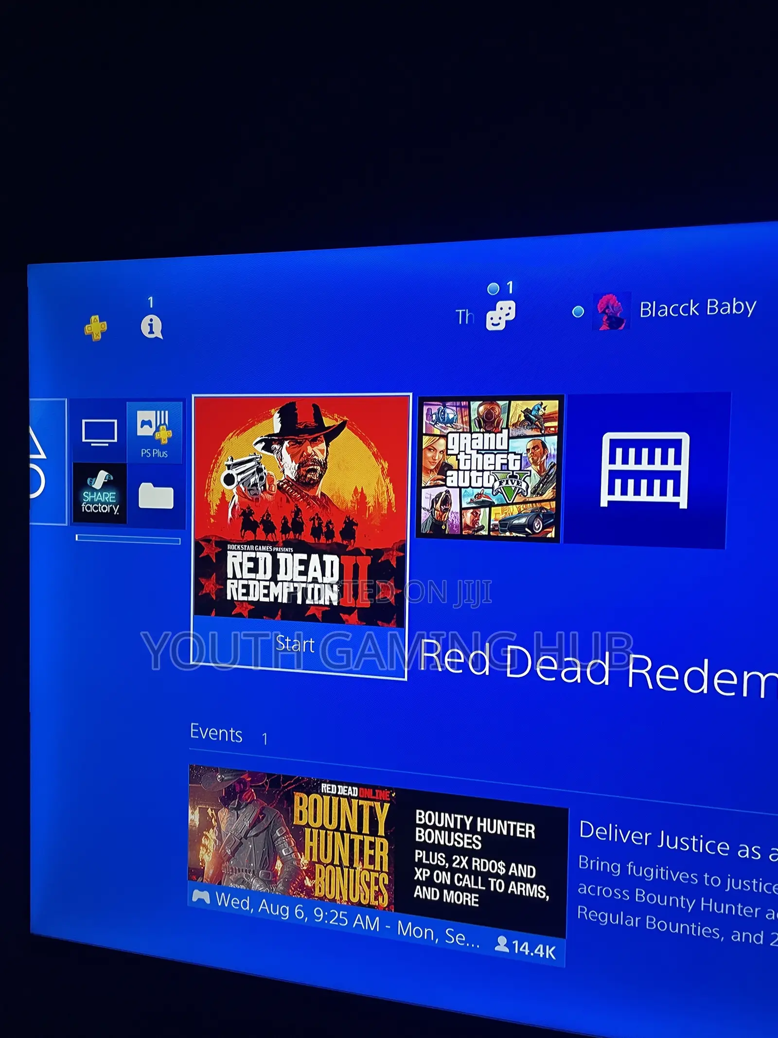 Game Account for Ps4 (4 Games)