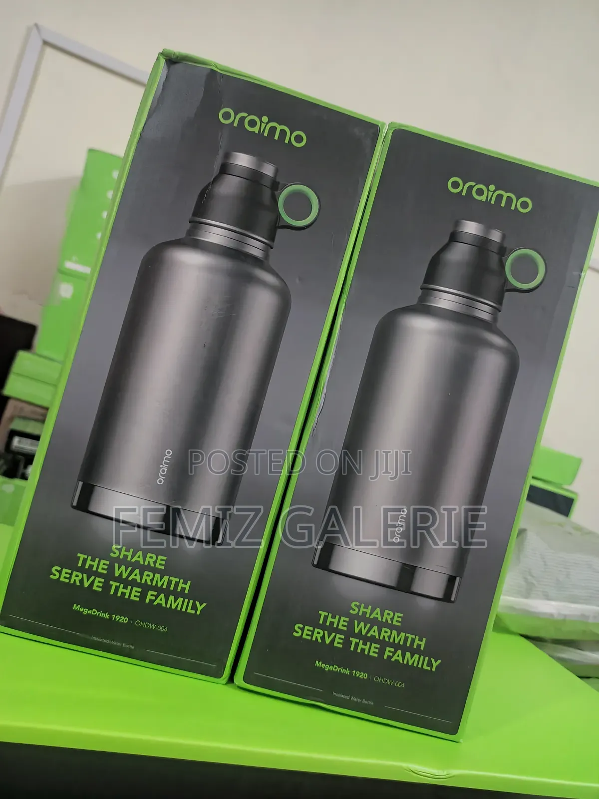 Oraimo Megadrink 1920 Leakproof Generous 1.9l Insulated Water Bottle