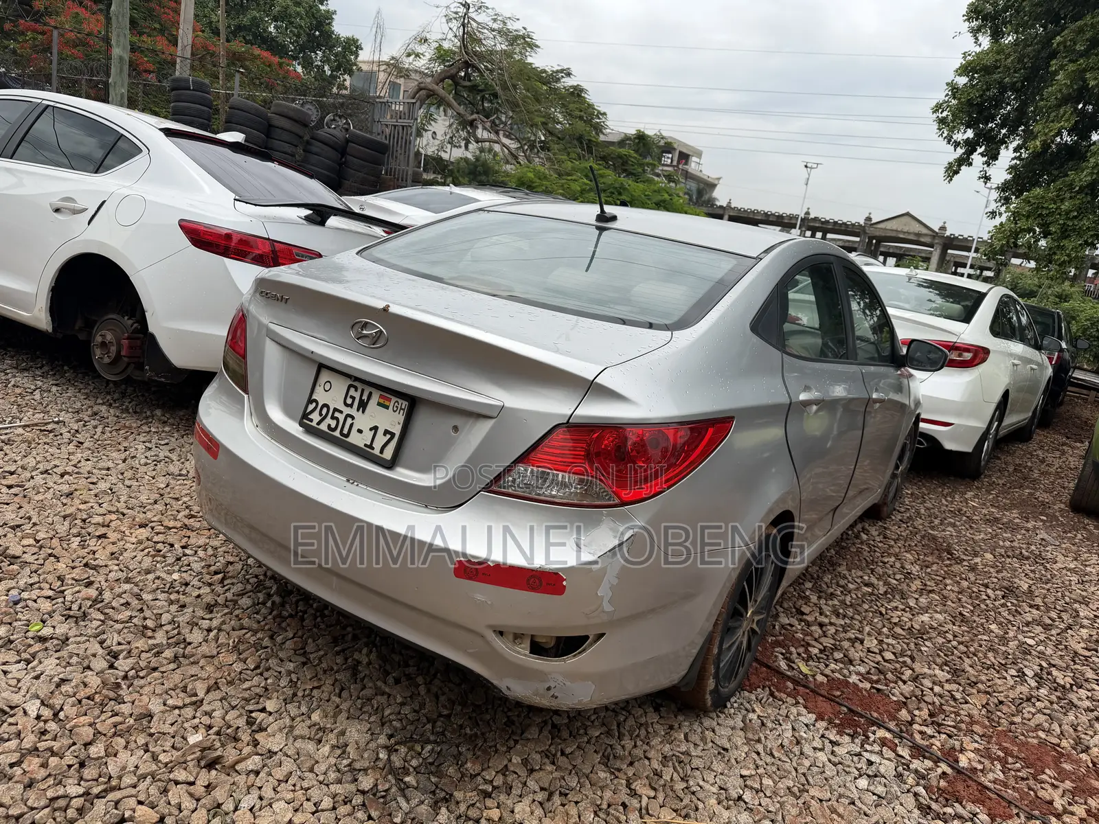Hyundai Accent 2013 Silver