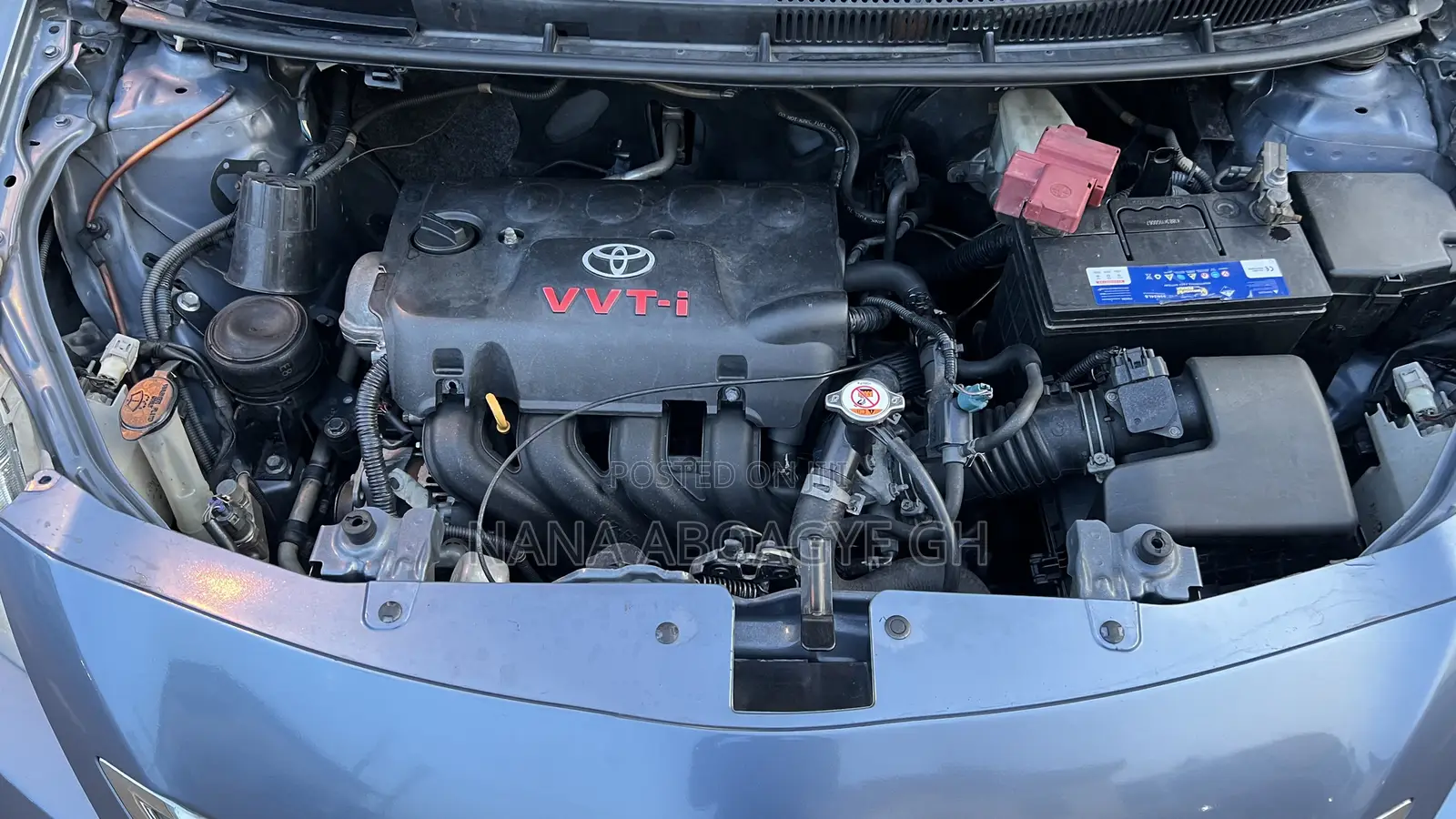 Toyota Yaris 2010 Blue