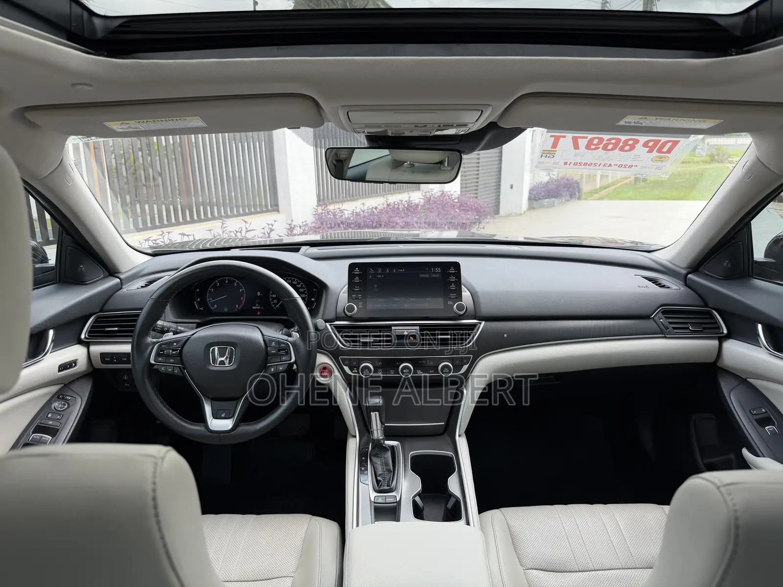 Honda Accord Touring 2018 Black