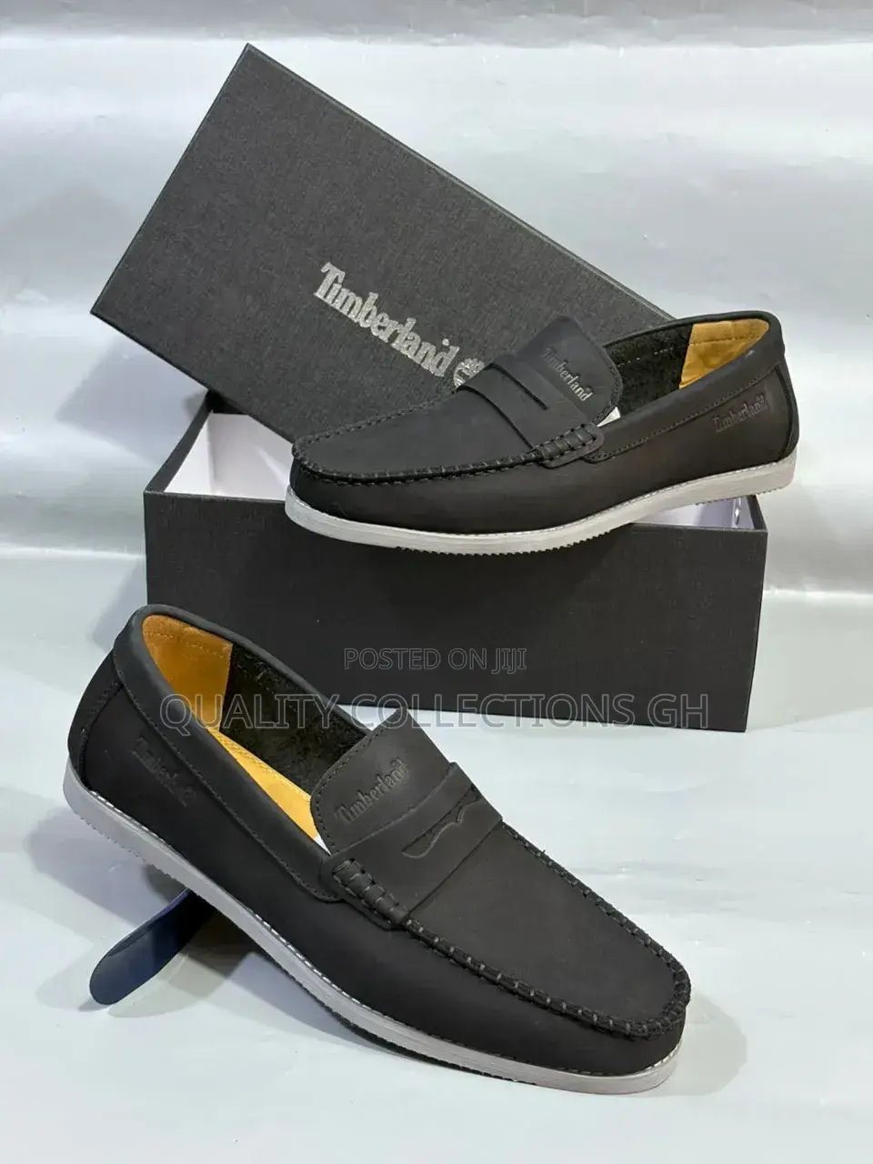 Authentic Timberland Loafers Black