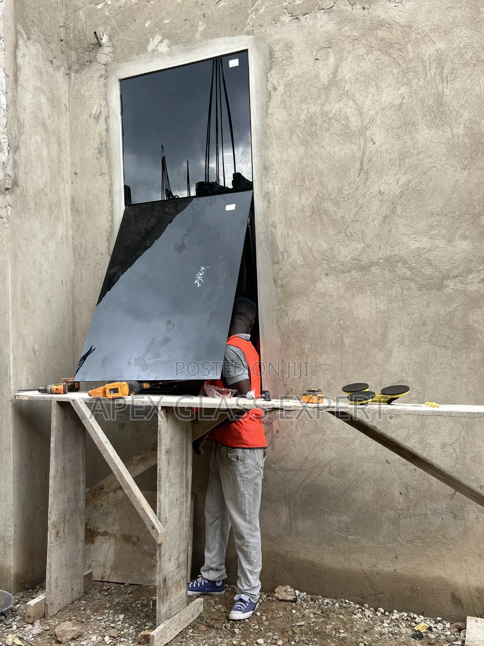 Frameless Awning Window