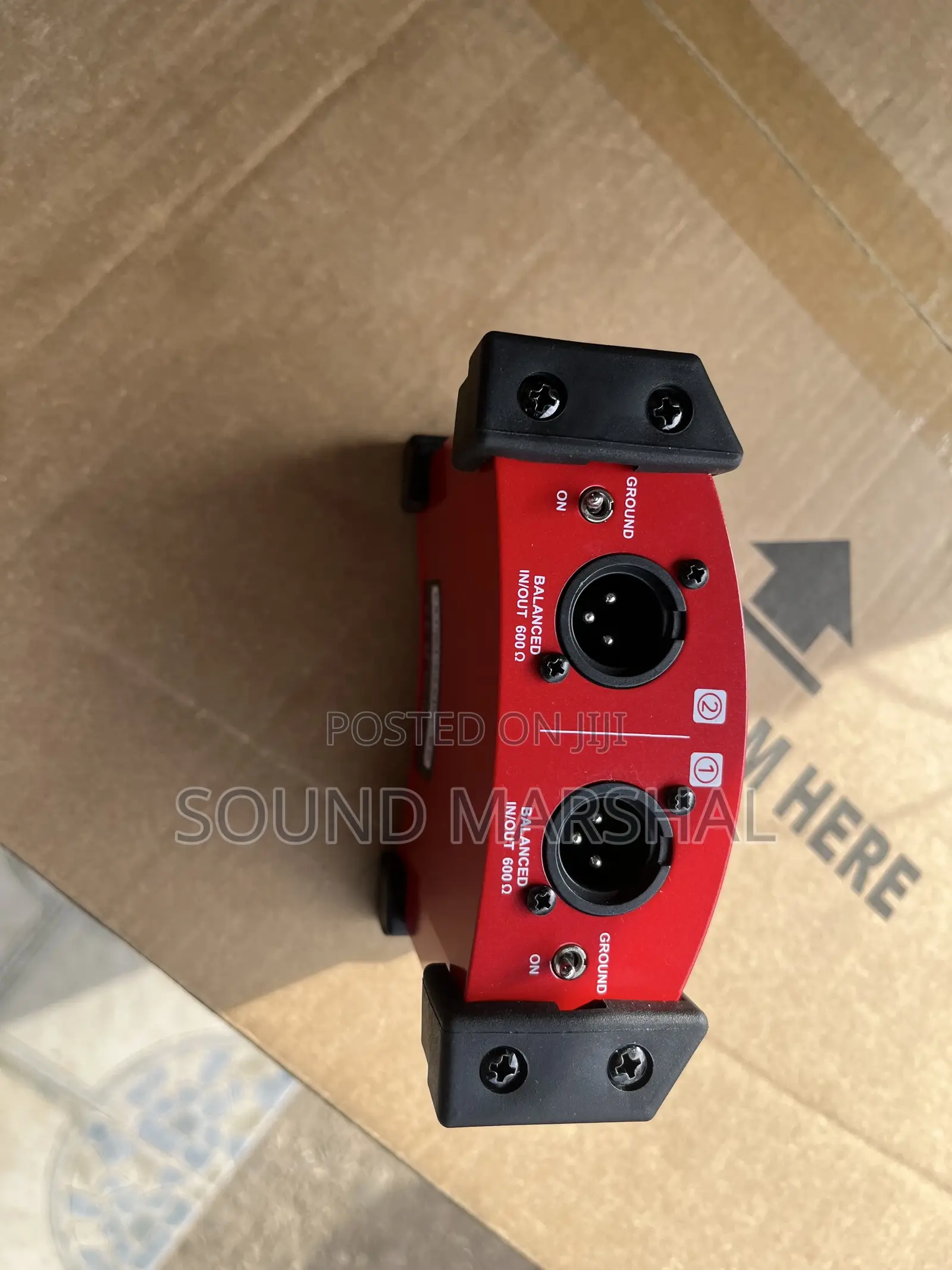 Alctron Passive Di Box (Red)
