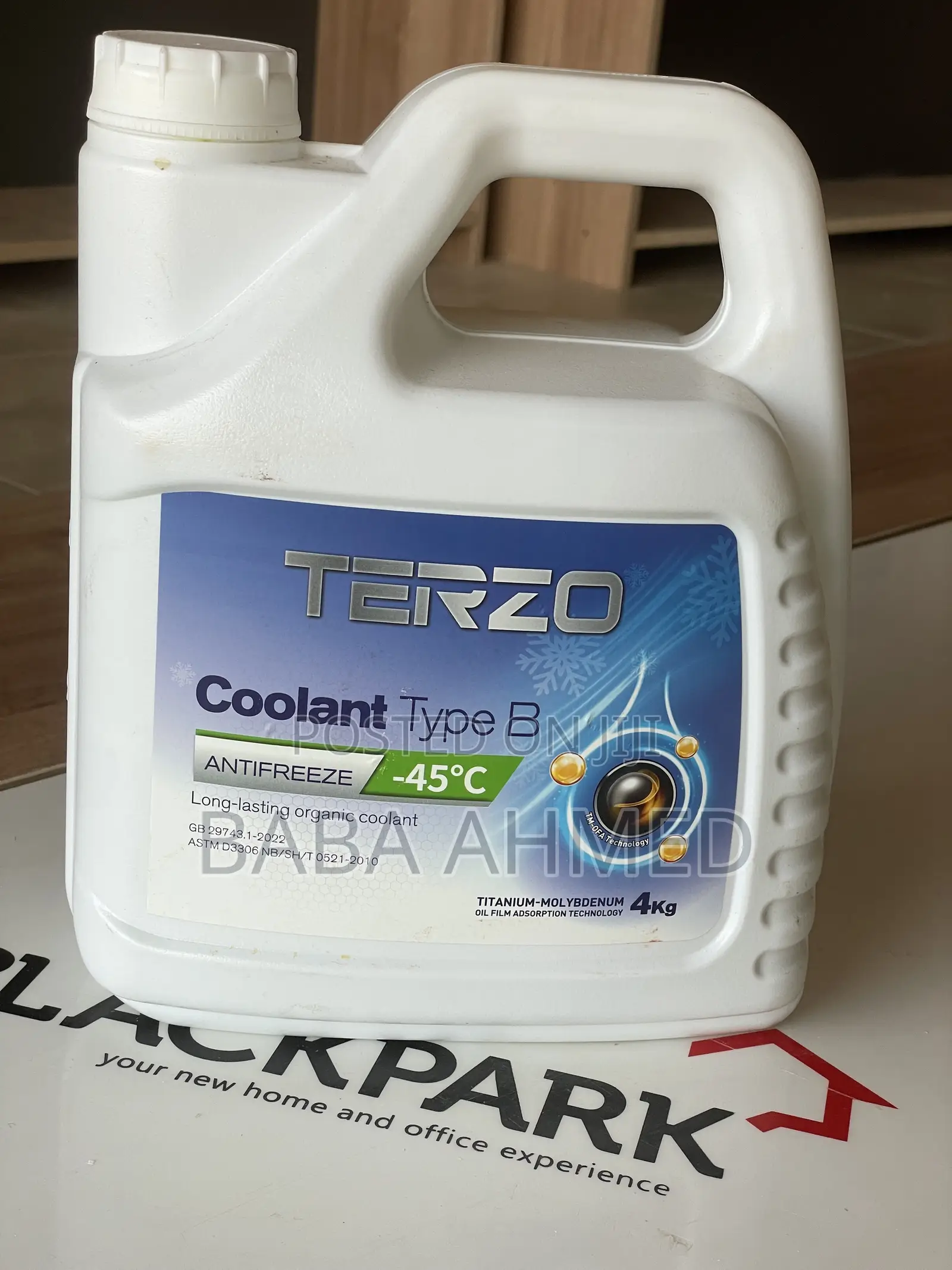 Radiator Coolant -45°c Antifreeze 4liters