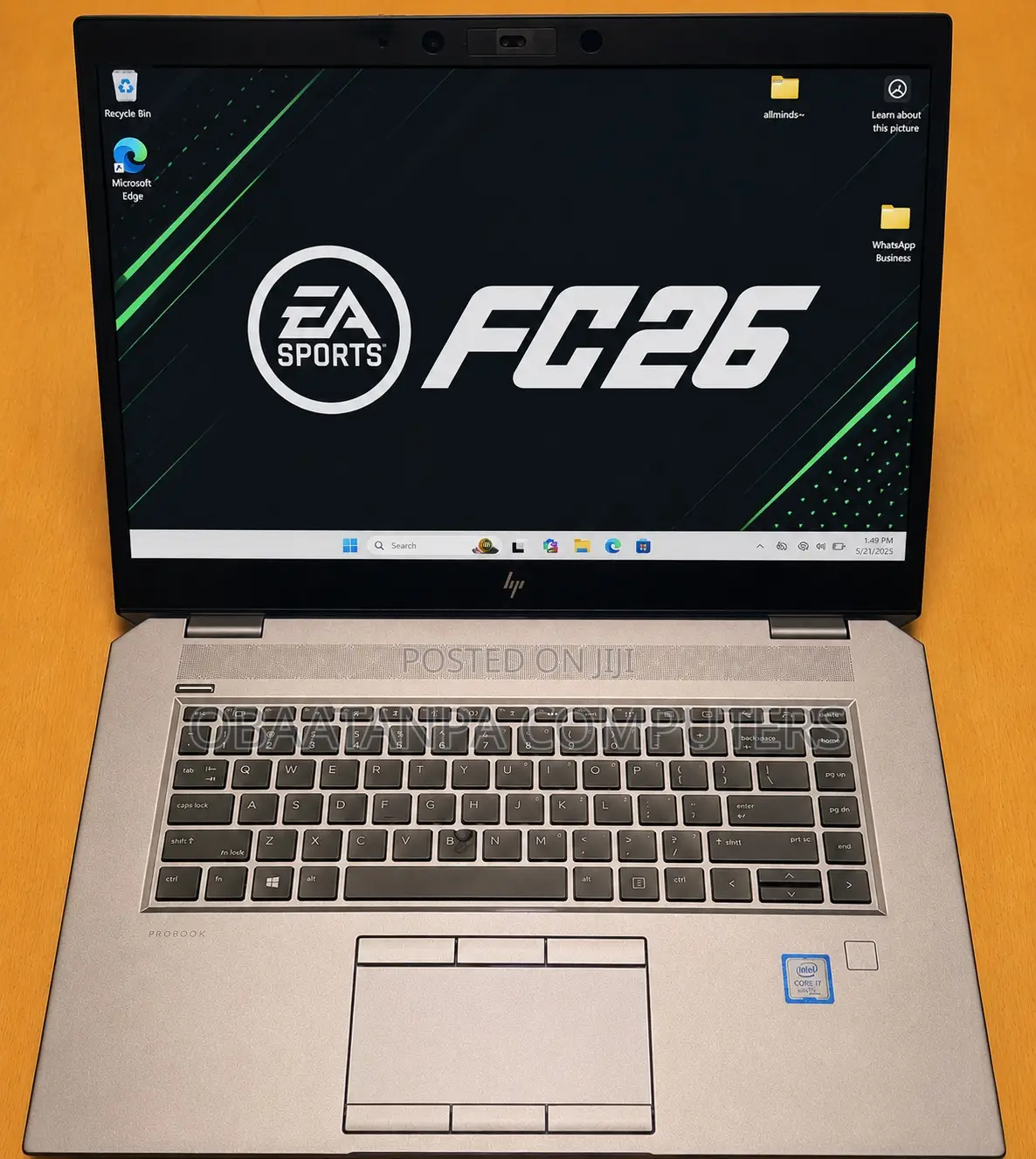 Laptop HP ZBook 15 G6 32GB Intel Core i7 SSD 32GB
