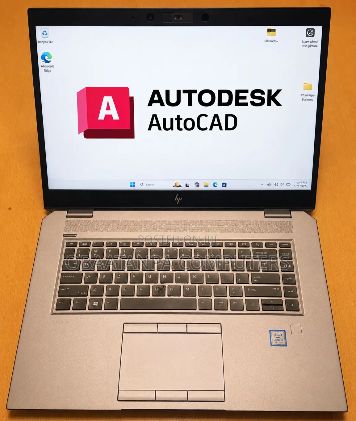 Laptop HP ZBook 15 G6 32GB Intel Core i7 SSD 32GB