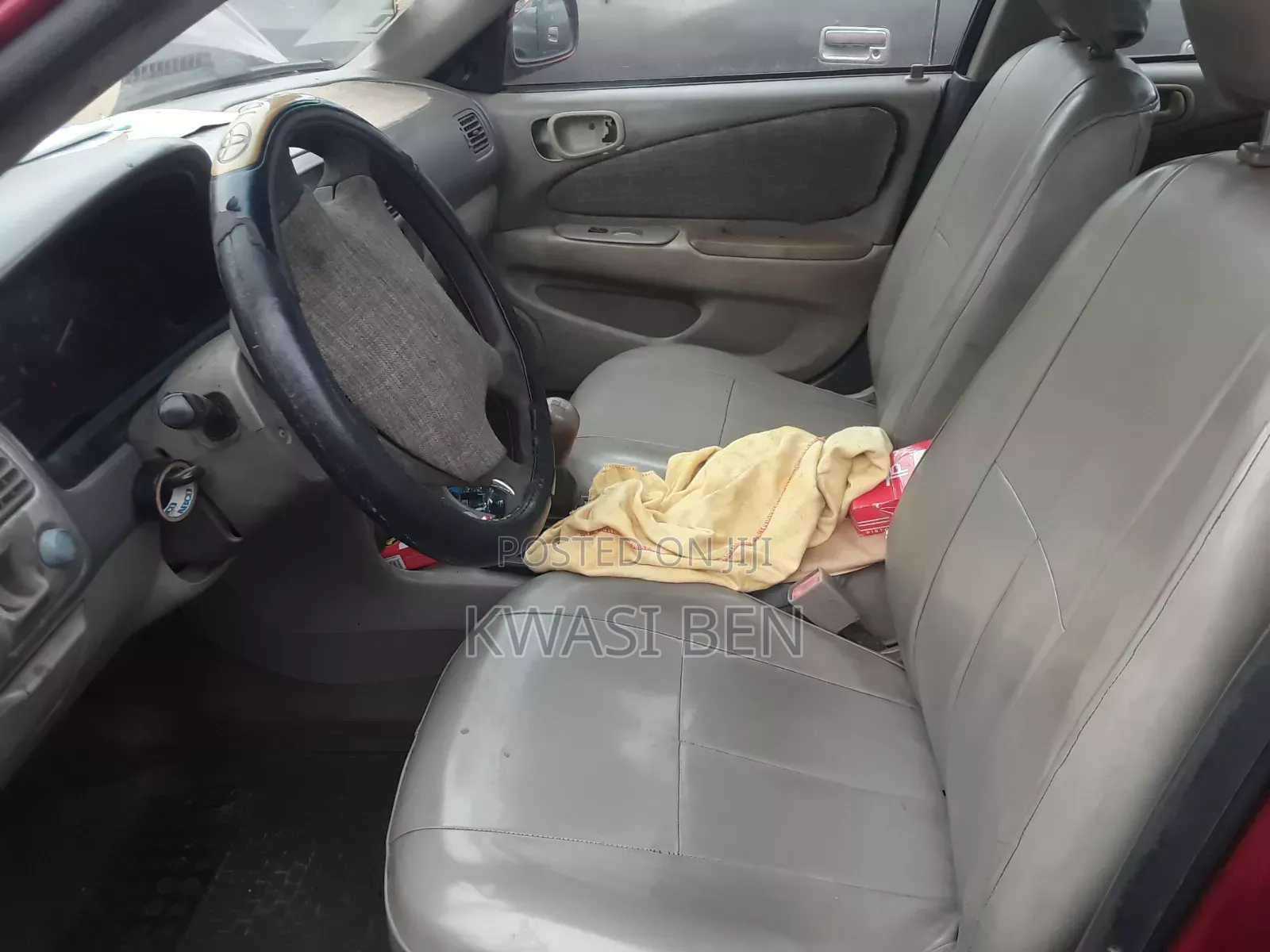 Toyota Corolla 2002 Red